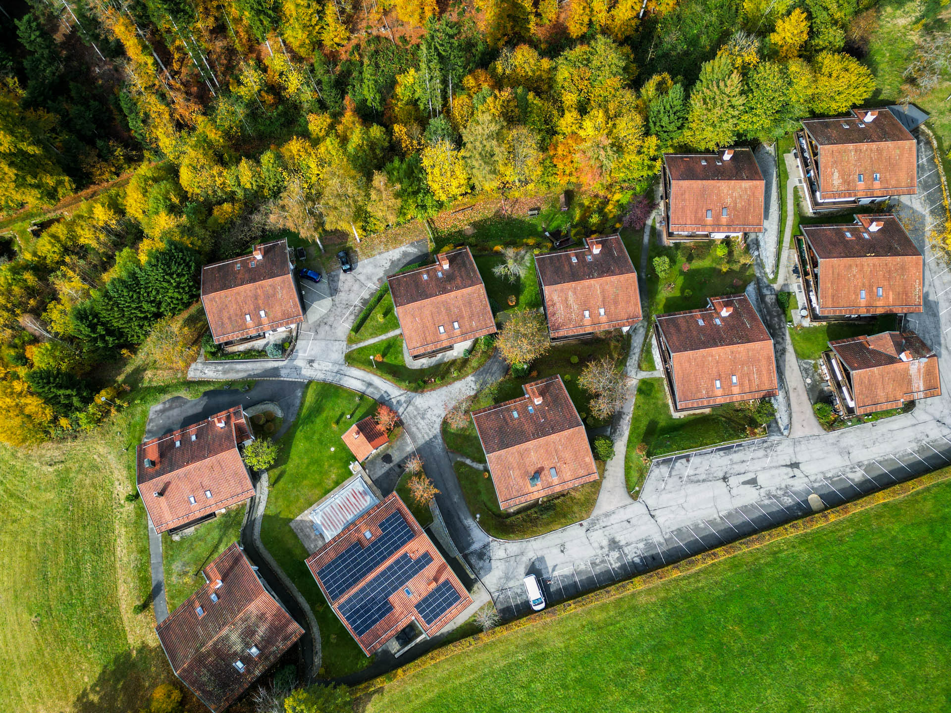 Feriendorf Hauzenberg Luftaufnahme